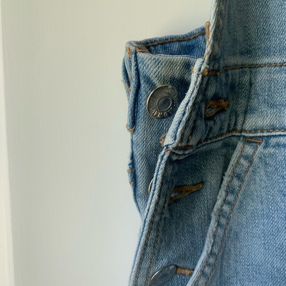 NWT Light Wash Straight Leg Denim Overalls - Picture 12 of 13